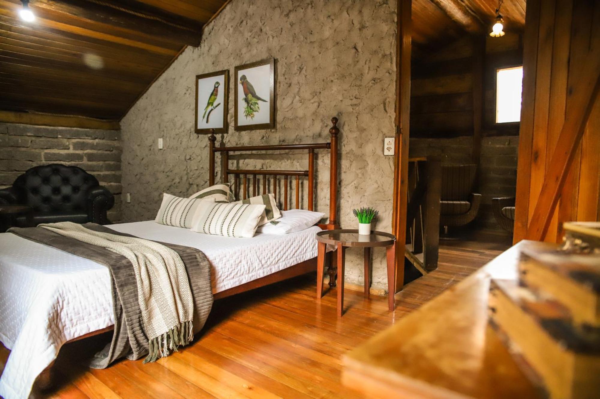 Chale Casa De Pedra, Vivenda Serra Velha, Chales De Montanha Timbe do Sul Exteriör bild